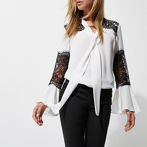river island silk dress,jacques-vertuk Sale White lace insert flared sleeve blouse women 704473 river island silk dress,jacques-vertuk Sale White lace insert flared sleeve blouse women 704473