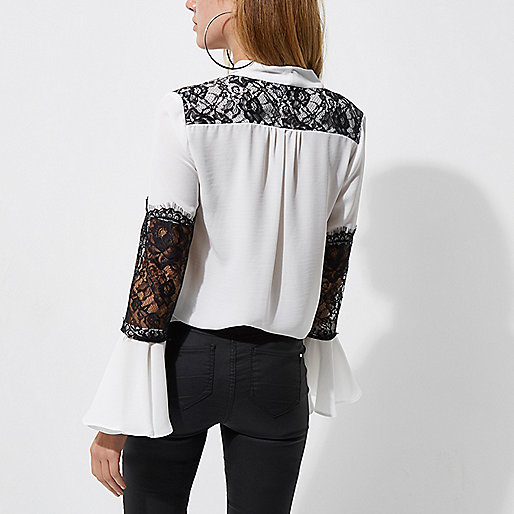 river island silk dress,jacques-vertuk Sale White lace insert flared sleeve blouse women 704473 river island silk dress,jacques-vertuk Sale White lace insert flared sleeve blouse women 704473