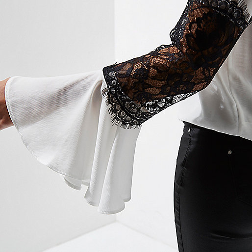 river island silk dress,jacques-vertuk Sale White lace insert flared sleeve blouse women 704473 river island silk dress,jacques-vertuk Sale White lace insert flared sleeve blouse women 704473