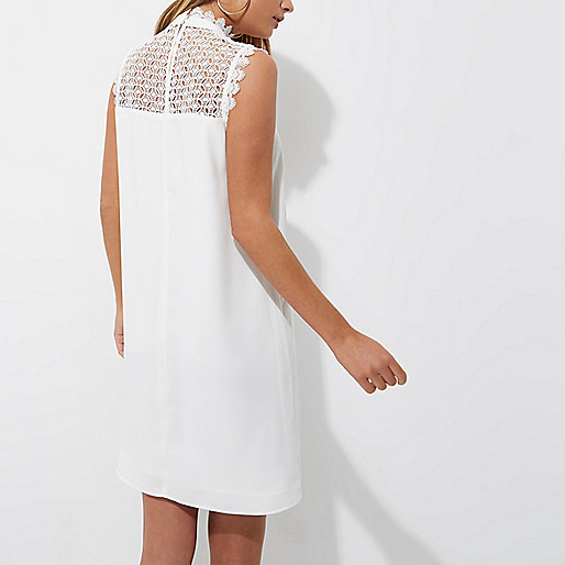 black shiny river island bag,jacques-vertuk UK White lace sleeveless high neck swing dress women 708233 black shiny river island bag,jacques-vertuk UK White lace sleeveless high neck swing dress women 708233