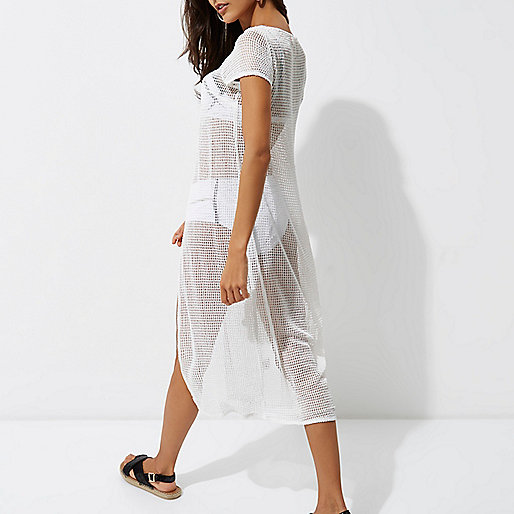 river island white pumps,jacques-vertuk UK White mesh split front maxi beach T-shirt women 697274 river island white pumps,jacques-vertuk UK White mesh split front maxi beach T-shirt women 697274