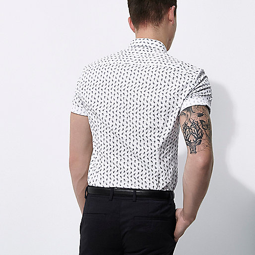 river island black patent loafers,jacques-vertuk UK Sale White paisley short sleeve muscle fit shirt men 301249 river island black patent loafers,jacques-vertuk UK Sale White paisley short sleeve muscle fit shirt men 301249