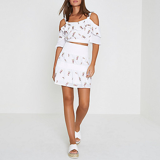 river island brown monogram double pouchette bag,jacques-vertuk Fashion Clothes White shirred waist embroidered mini skirt Mini Skirts Skirts women river island brown monogram double pouchette bag,jacques-vertuk Fashion Clothes White shirred waist embroidered mini skirt Mini Skirts Skirts women