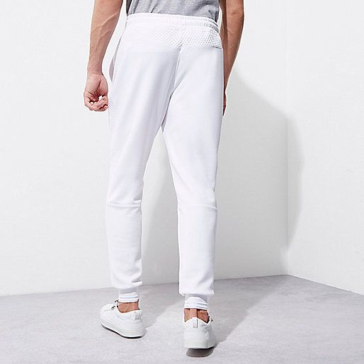 river island high waisted jeans,jacques-vertuk Sale White textured panel joggers men 300597 river island high waisted jeans,jacques-vertuk Sale White textured panel joggers men 300597