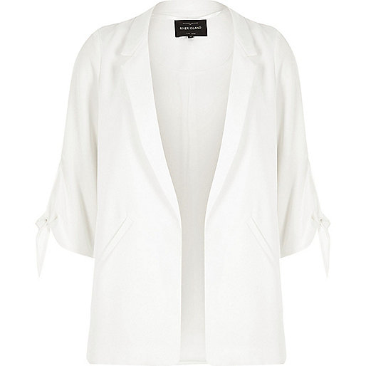river island formal shirts,jacques-vertuk UK Sale White tie cuff blazer women 700994 river island formal shirts,jacques-vertuk UK Sale White tie cuff blazer women 700994