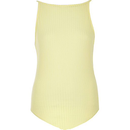 jacques-vertuk Yellow '90s cami bodysuit 687688 women Tops