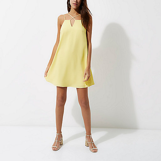 black shopper bag river island,jacques-vertuk Outlet Yellow cross strap slip dress Vacation Shop Sale women black shopper bag river island,jacques-vertuk Outlet Yellow cross strap slip dress Vacation Shop Sale women