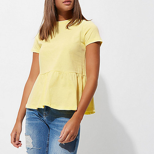river island clip top purse,jacques-vertuk Summer Clothes Yellow peplum hem T-shirt T-Shirts & Tanks Sale women river island clip top purse,jacques-vertuk Summer Clothes Yellow peplum hem T-shirt T-Shirts & Tanks Sale women