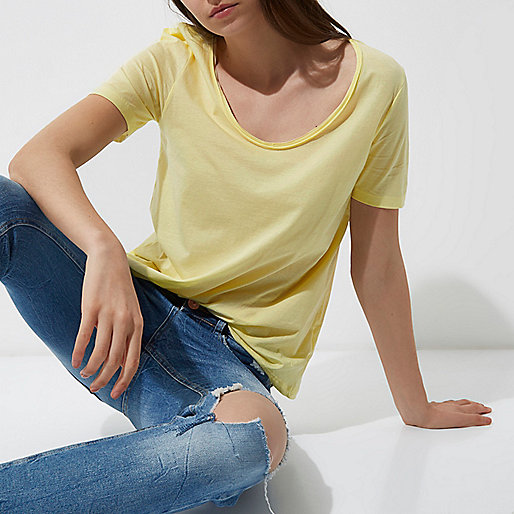 river island pearl heels,jacques-vertuk Outlet Yellow scoop neck T-shirt women 703396 river island pearl heels,jacques-vertuk Outlet Yellow scoop neck T-shirt women 703396